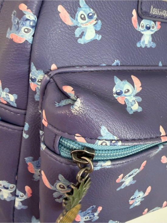 Loungefly Lilo & Stitch Mini Purple Backpack main image 4